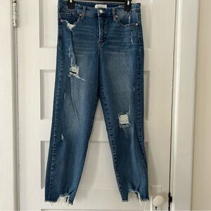 Jessica Simpson Spotlight High Rise Slim Straight Jeans